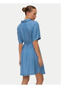 Vero Moda Sukienka jeansowa Bree 10341620 Niebieski Regular Fit. Kolor: niebieski. Materiał: jeans #5