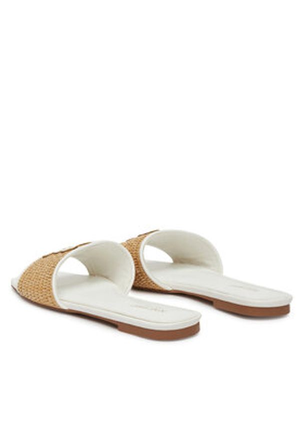 Nine West Klapki SMRL393661 Beżowy. Kolor: beżowy. Materiał: syntetyk