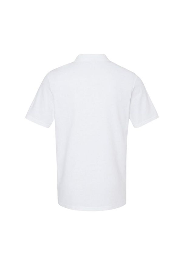 GILDAN - Koszulka Polo Dla Dorosłych Unisex Softstyle Pique. Typ kołnierza: polo. Kolor: biały
