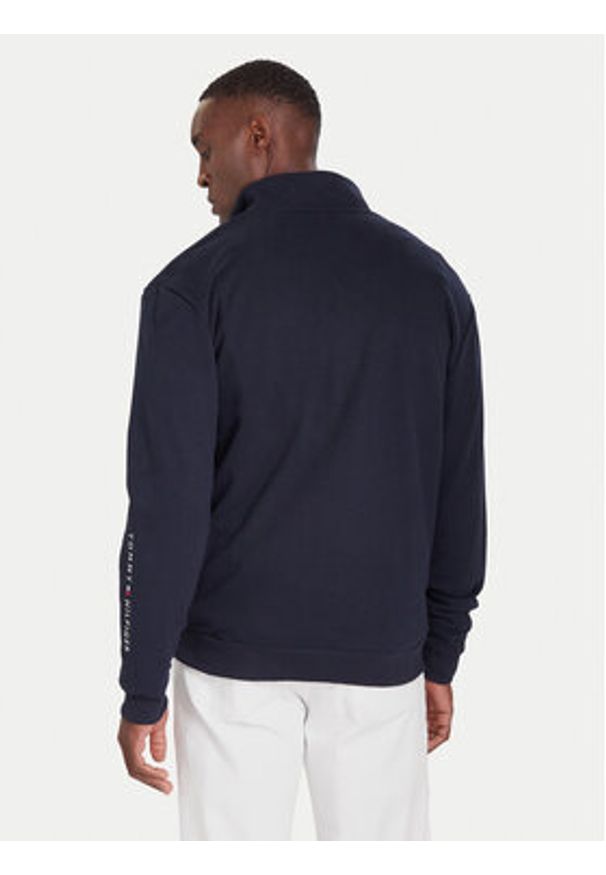 TOMMY HILFIGER - Tommy Hilfiger Bluza UM0UM03688 Granatowy Regular Fit. Kolor: niebieski. Materiał: bawełna, syntetyk