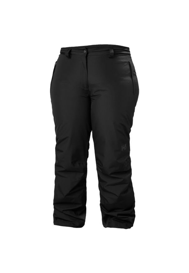 Spodnie narciarskie dla kobiet Helly Hansen blizzard insulated. Kolor: czarny. Sezon: zima. Sport: narciarstwo