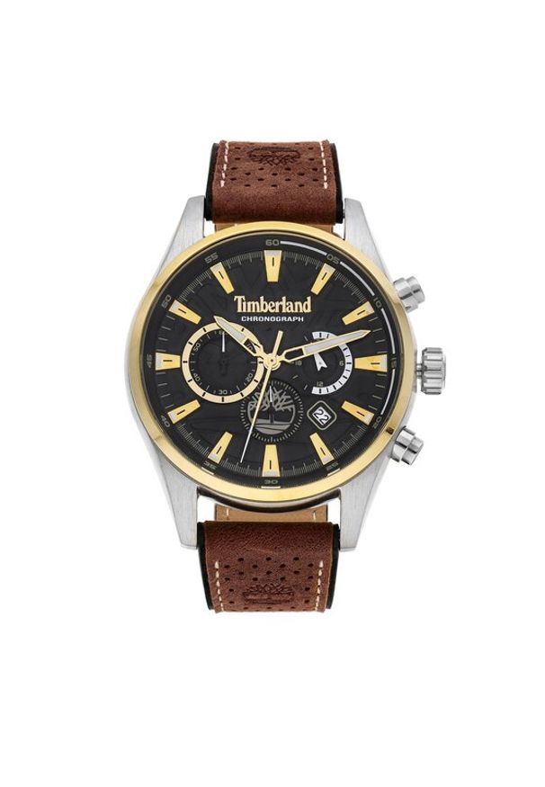 Zegarek Timberland. Kolor: brązowy