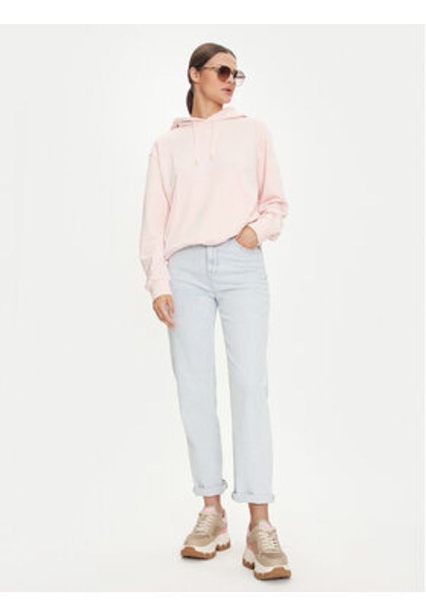Guess Bluza V4YQ10 KC6W1 Różowy Regular Fit. Kolor: różowy. Materiał: bawełna