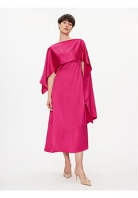 Weekend Max Mara Sukienka koktajlowa Gambero 2415231012 Różowy Regular Fit. Kolor: różowy. Materiał: syntetyk. Styl: wizytowy #1