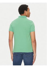 TOMMY HILFIGER - Tommy Hilfiger Polo 1985 MW0MW17771 Zielony Slim Fit. Typ kołnierza: polo. Kolor: zielony. Materiał: bawełna #5