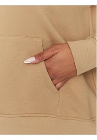GANT - Gant Bluza Rel Logo Hoodie 4200726 Khaki Relaxed Fit. Kolor: brązowy. Materiał: bawełna