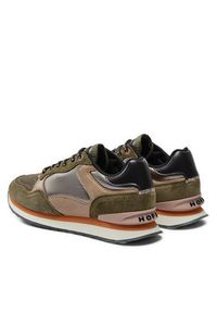 HOFF Sneakersy Liublijana 22402001 Khaki. Kolor: brązowy. Materiał: skóra, zamsz #3