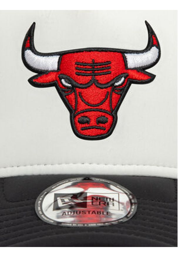New Era Czapka z daszkiem Chicago Bulls Nba Flower 9Forty 60595281 Biały. Kolor: biały. Materiał: materiał, poliester