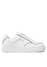 Armani Exchange Sneakersy XDX160 XV888 T779 Biały. Kolor: biały. Materiał: skóra #1