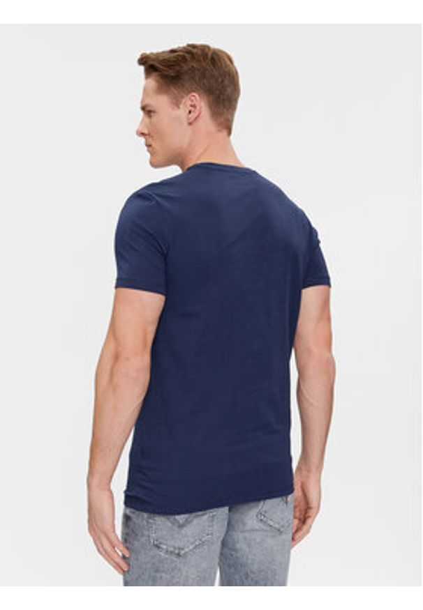 Guess Komplet t-shirtów Caleb U97G03 KCD31 Granatowy Regular Fit. Kolor: niebieski. Materiał: bawełna