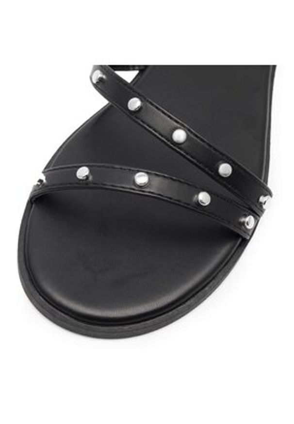 DeeZee Sandały KL-E533-2 Czarny. Kolor: czarny. Materiał: syntetyk