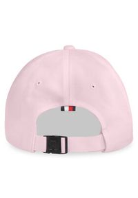 TOMMY HILFIGER - Tommy Hilfiger Czapka z daszkiem Th Imd Color 6 Panel Cap AM0AM13542 Różowy. Kolor: różowy. Materiał: materiał, bawełna