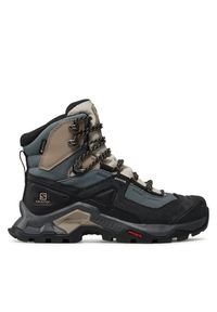 salomon - Trekkingi Salomon. Technologia: Gore-Tex. Wzór: kolorowy. Sport: turystyka piesza #1