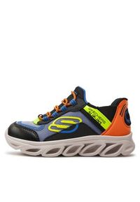 skechers - Skechers Sneakersy Flex Glide 403840L/BLMT Czarny. Kolor: czarny. Materiał: materiał #5