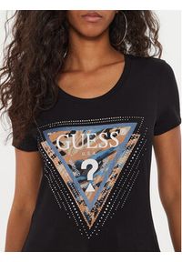 Guess T-Shirt W4YI15 J1314 Czarny Regular Fit. Kolor: czarny. Materiał: bawełna #3