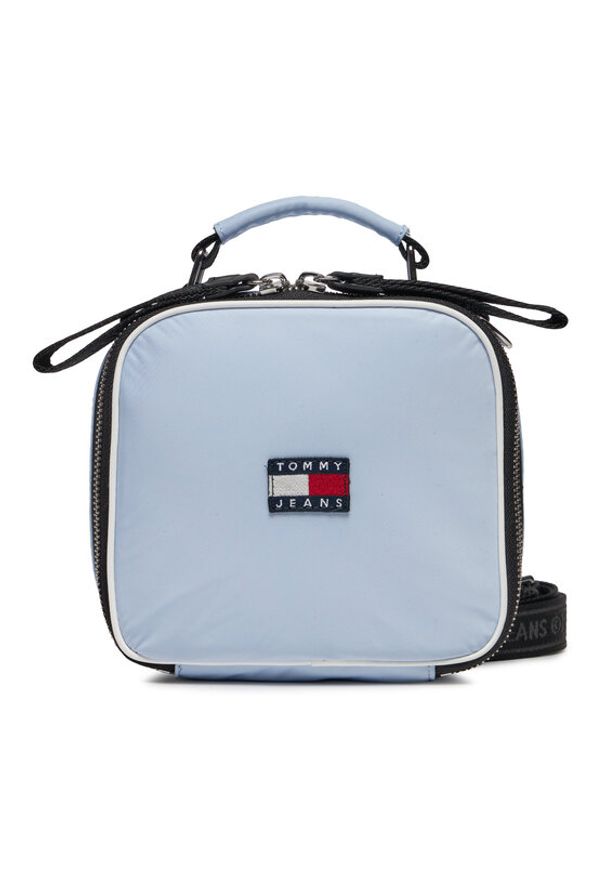 Tommy Jeans Torebka Tjw Heritage Camera Bag AW0AW16100 Błękitny. Kolor: niebieski