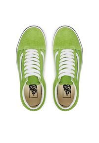 Vans Tenisówki Old Skool VN000D7ZFPB1 Zielony. Kolor: zielony. Materiał: skóra, zamsz #4