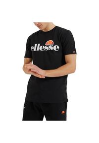 Koszulka sportowa męska Ellesse Prado. Kolor: biały, wielokolorowy, czarny. Długość rękawa: krótki rękaw. Długość: krótkie
