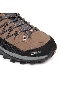 CMP Trekkingi Rigel Mid Wmn Trekking Shoe Wp 3Q12946 Brązowy. Kolor: brązowy. Materiał: skóra, zamsz #3