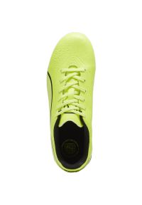 Buty piłkarskie Puma King Match FG/AG Jr 107573 04 zielone. Kolor: zielony. Materiał: materiał, mikrofibra, syntetyk. Szerokość cholewki: normalna. Sport: piłka nożna #6