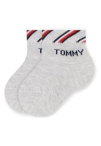 TOMMY HILFIGER - Tommy Hilfiger Zestaw 3 par wysokich skarpet dziecięcych 701220277 Różowy. Kolor: różowy. Materiał: materiał, bawełna #4