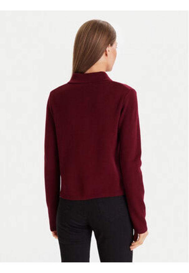 Morgan Kardigan 252-MIMDIE Bordowy Regular Fit. Kolor: czerwony. Materiał: syntetyk