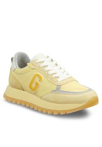 GANT - Gant Sneakersy Caffay Sneaker 28533473 Żółty. Kolor: żółty. Materiał: materiał #4
