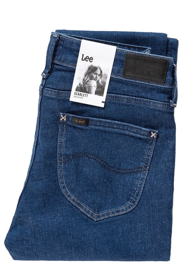 Lee - SPODNIE DAMSKIE LEE SCARLETT CROPPED CLEAN SAY L30CROJJ 112106400