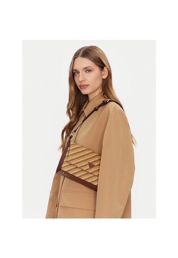 Torebka Guess. Kolor: beżowy