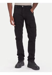 Alpha Industries Spodnie materiałowe Agent 158205 Czarny Regular Fit. Kolor: czarny. Materiał: materiał, bawełna