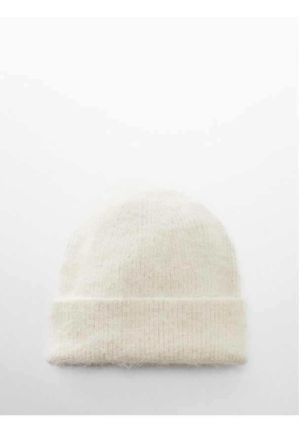 mango - Mango Czapka Mohi 57057737 Biały. Kolor: biały