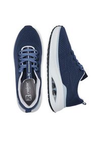 Rieker Revolution Lifestyle Sneakersy W2701-14 Granatowy. Kolor: niebieski. Materiał: materiał #7