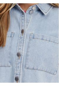 JDY Kurtka jeansowa Marly 15338847 Błękitny Oversize. Kolor: niebieski. Materiał: bawełna #3