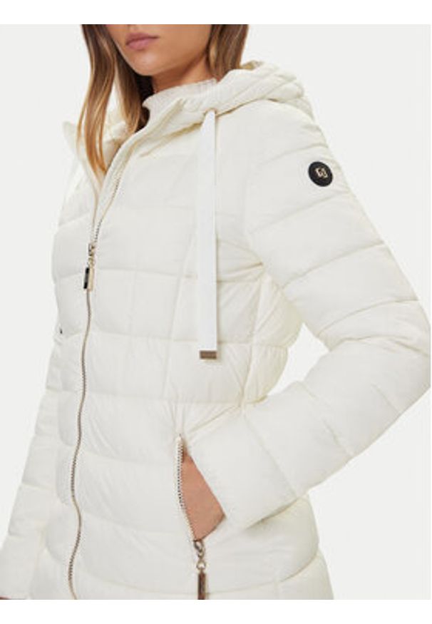 Gaudi Płaszcz zimowy 521BD35001 Écru Regular Fit. Materiał: syntetyk. Sezon: zima
