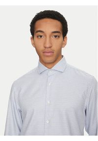 BOSS Koszula C-Hal 50533712 Niebieski Casual Fit. Okazja: na co dzień. Kolor: niebieski. Materiał: bawełna. Styl: casual #5