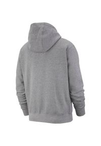 Bluza sportowa męska Nike Club Hoodie FZ. Typ kołnierza: kaptur. Kolor: szary. Materiał: bawełna, poliester