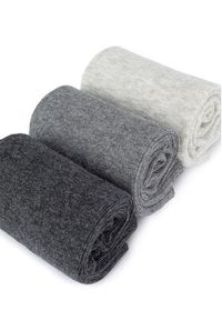 Gino Rossi Zestaw 3 par wysokich skarpet męskich 3MB-002-AW24 (3-pack) Kolorowy. Materiał: bawełna. Wzór: kolorowy