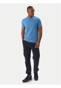 Napapijri T-Shirt Salis NP0A4H8D Niebieski Regular Fit. Kolor: niebieski. Materiał: bawełna #4