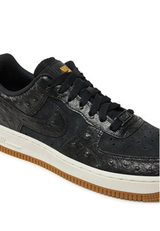Nike Sneakersy Air Force 1 '07 Lx DZ2708 002 Czarny. Kolor: czarny. Materiał: skóra. Model: Nike Air Force