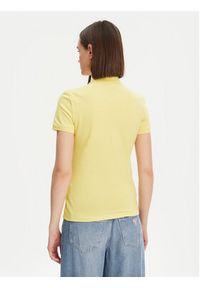 Lacoste Polo PF5462 Żółty Slim Fit. Typ kołnierza: polo. Kolor: żółty. Materiał: bawełna #4