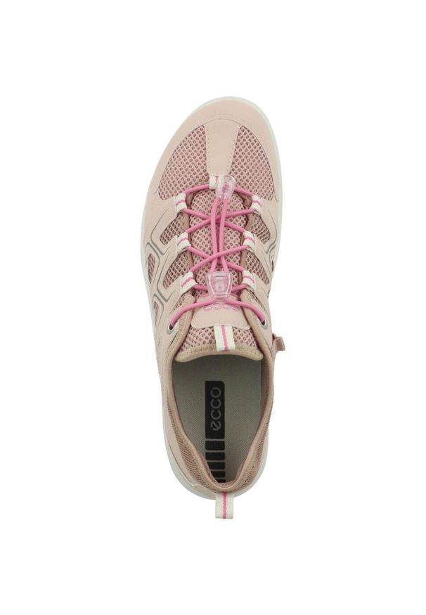 ecco - Buty do chodzenia damskie Ecco Terracruise Lt. Kolor: różowy. Materiał: syntetyk, materiał. Szerokość cholewki: normalna. Sport: turystyka piesza