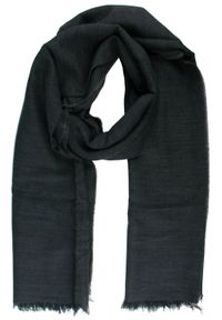 Lekki Szalik Wiosenno-Jesienny - Teer - Granatowy Melanż. Okazja: na spacer. Kolor: niebieski. Materiał: poliester. Wzór: melanż. Sezon: wiosna, jesień. Styl: elegancki #1