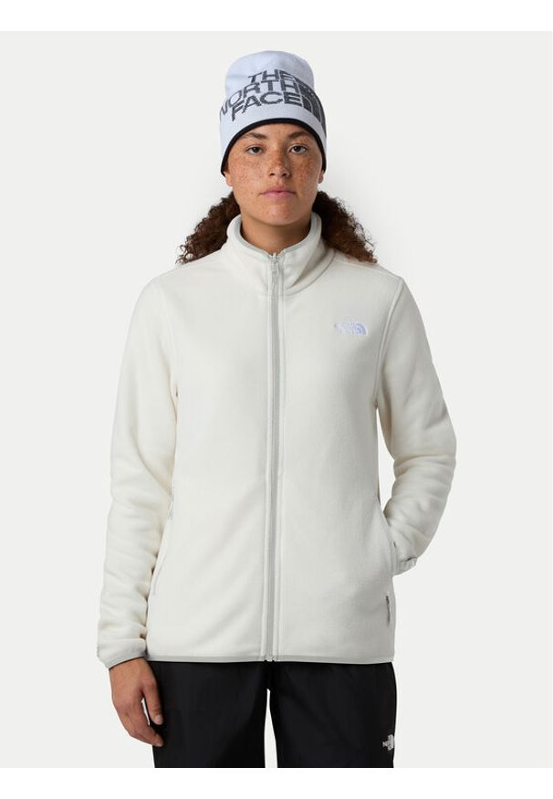 The North Face Polar Glacier NF0A8D2F Beżowy Regular Fit. Kolor: beżowy. Materiał: syntetyk