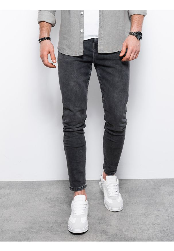 Szare spodnie Ombre Clothing