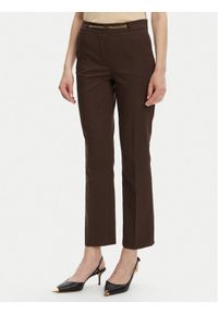 Marciano Guess Spodnie materiałowe 5GGB17 7311A Brązowy Regular Fit. Kolor: brązowy. Materiał: syntetyk