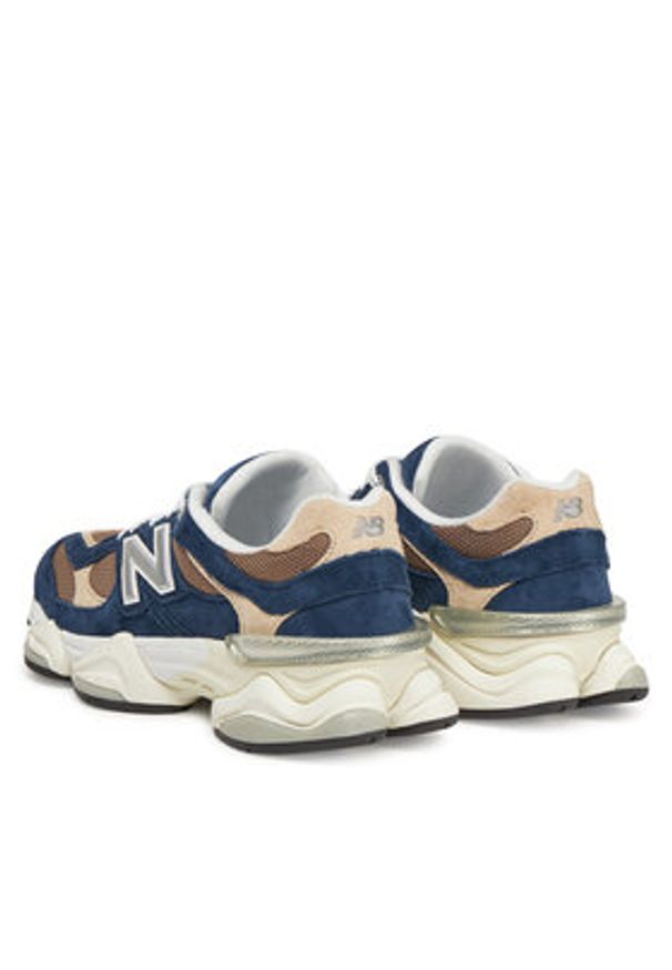 New Balance Sneakersy U9060LBB Granatowy. Kolor: niebieski. Materiał: zamsz, skóra