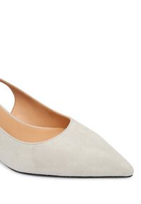 Love Moschino - LOVE MOSCHINO Czółenka JA10336G1OJA0110 Écru. Materiał: skóra, zamsz #2