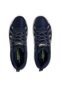 skechers - Skechers Półbuty Vast Adventure 149820/NVGY Granatowy. Kolor: niebieski. Materiał: materiał #6