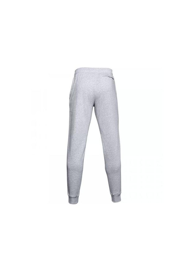 Spodnie joggingowe Under Armour Rival Fleece. Kolor: szary, biały, wielokolorowy, niebieski. Materiał: dresówka