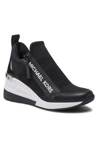 MICHAEL Michael Kors Sneakersy Willis Wedge Trainer 43S2WIFS1D Czarny. Kolor: czarny. Materiał: materiał #3